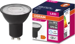 Leuchtmittel LED Value Black GU10 6,9W =80W 6500K 540lm 36st Schwarz Osram