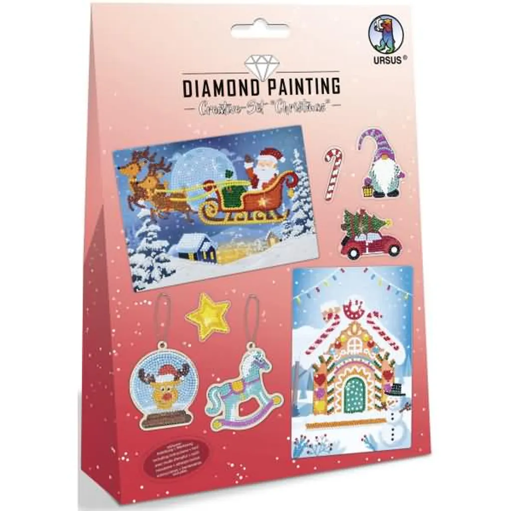URSUS Diamond Painting ""Creative Set Christmas"" - Image 4