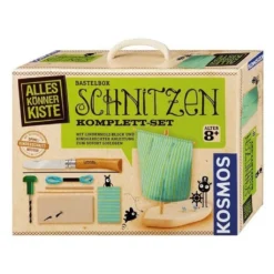 KOSMOS 604257 Bastelbox - Schnitzen Komplett-Set - Neu/OVP -