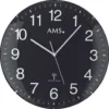 AMS Funk-Wanduhr, Funkwerk, D32x5cm, 5959