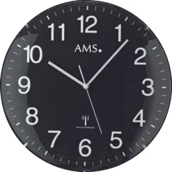 AMS Funk-Wanduhr, Funkwerk, D32x5cm, 5959
