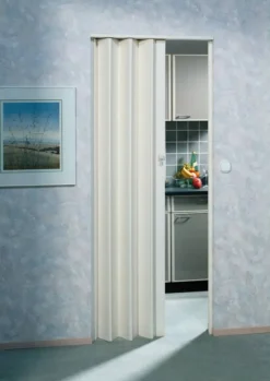 Marley Falttür Eurostar Weiß Lackiert, 83 X 205 Cm Inkl. Blende