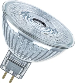 OSRAM Superstar Reflektorlampe Für GU5.3-Sockel, Klares Glas ,Warmweiß (2700K), 345 Lumen, Ersatz Für Herkömmliche 35W-Leuchtmittel, Dimmbar, 1-er Pack