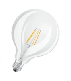 Osram LED Leuchtmittel Classic Globe E27 4W Warmweiß, Klar