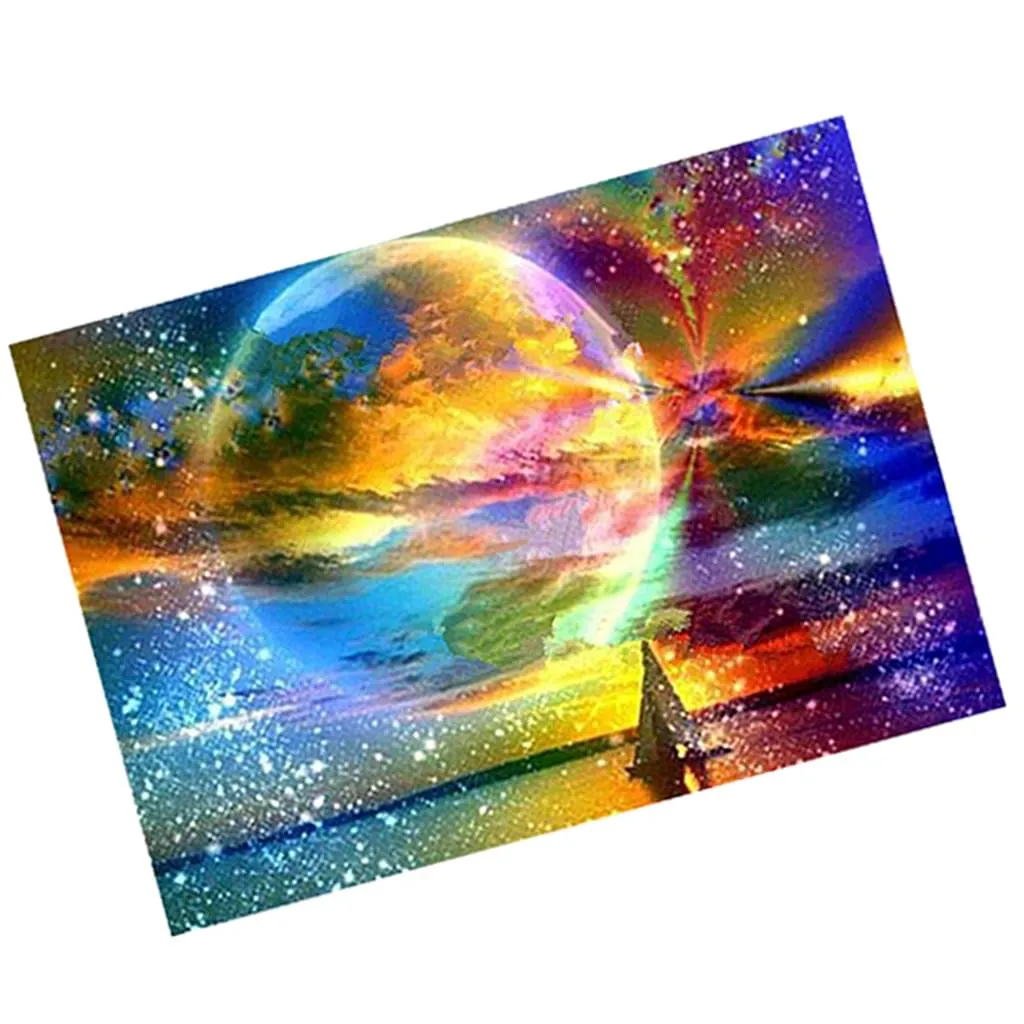 Landschaft Diamant Painting Bilder Voller Bohrer DIY 5D Diamant Malerei Diamond Painting Kits 30x40cm - Image 2