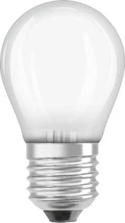 Osram LED Filament Leuchtmittel Tropfenform 1,5W = 15W E27 Matt 136lm FS Warmweiß 2700K