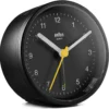Braun Quarzwecker Wecker BC12B, Kunststoff, Schwarz
