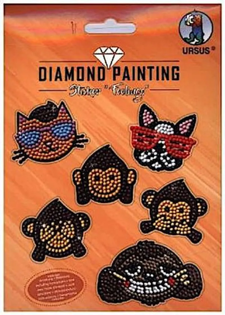 Diamond Painting Sticker "Feelings" - Image 4