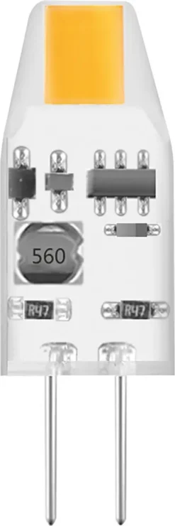 Osram LED Stiftsockelleuchte Micro 12V G4 1W Warmweiß, Klar