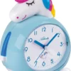 Atlanta 2163 Kinder-Wecker Mit Leisegang Einhorn