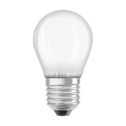Osram LED Filament Leuchtmittel Tropfen P45 2,5W = 25W E27 Matt 250lm 827 Warmweiß 2700K