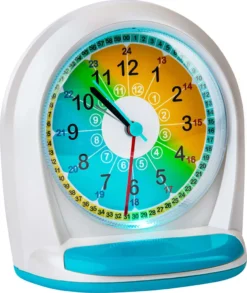 ONVAYA® Kinderwecker Ohne Ticken Für Jungen Und Mädchen | Quarzwecker Mit Licht Und Schlummerfunktion | Analoger Lernwecker Mit Großen Zahlen