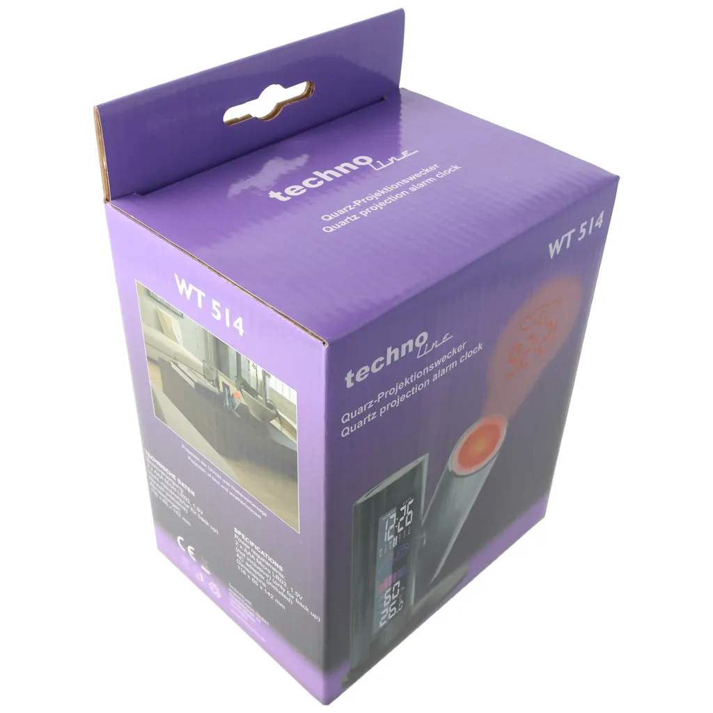 Technoline WT 514, AAA Micro, LR 03, 1,5 V, Schwarz, 70 Mm, 26 Mm, 101 Mm - Image 4