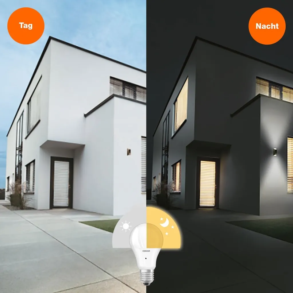 Osram LED Filament Birnenform A60 6,5W = 60W E27 Klar 806lm FS Neutralweiß 4000K Tageslichtsensor - Image 5