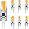 6X G4 3W LED Glühbirne AC/DC12V Warmweiß COB Leuchtmittel Ersatz 20W Halogen Lampe Nicht Dimmbar