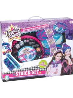 XTREM Toys & Sports Spielwaren Creative Studio: Strick-Set Schmuck-Bastelsets Basteln & Kreativitätsspielzeug