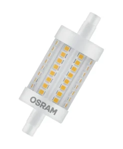 Osram LED Leuchtmittel Line 75 78cm R7s 8W Warmweiß, Klar