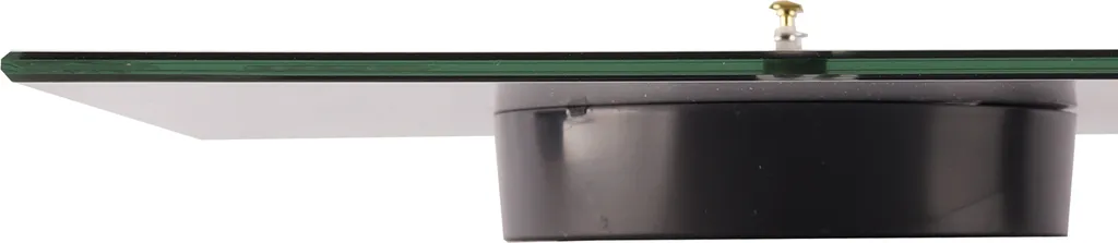 Wanduhr Glas 30x30cm Kaffee Braun Glasuhr Uhr Glasbild Küche Deko Coffee Cafe - Image 3