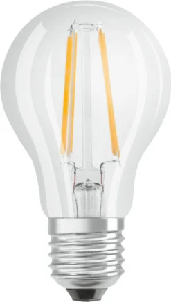 Osram LED Filament Leuchtmittel Birnenform A60 7W = 60W E27 Klar 806lm Warmweiß 2700K