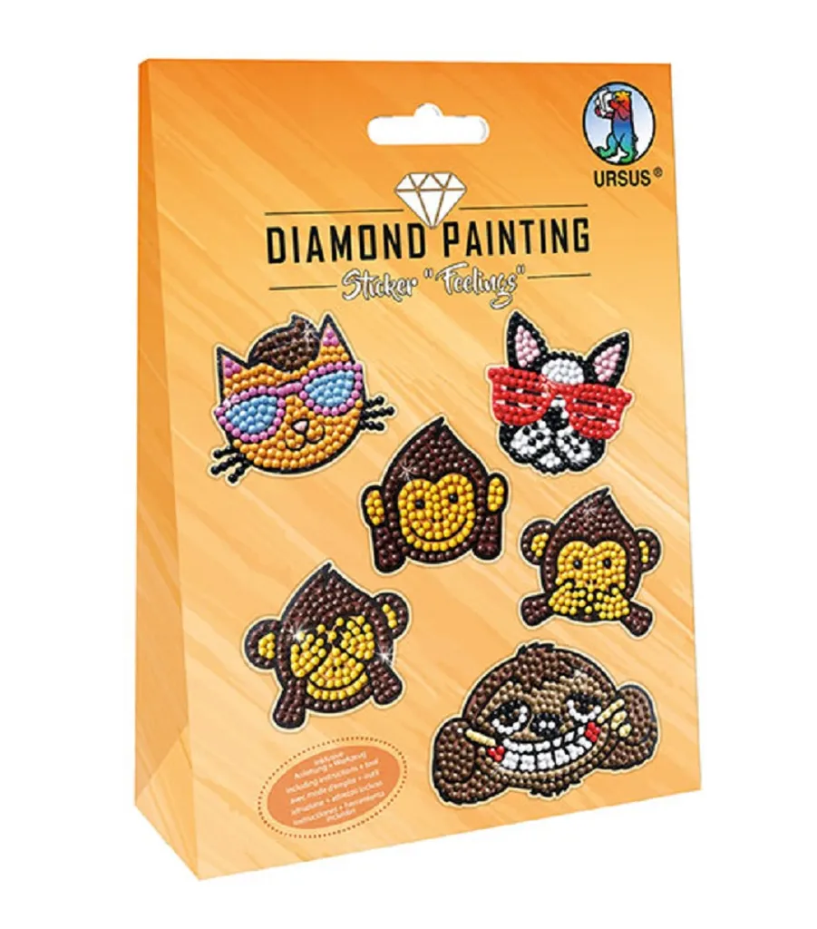 Diamond Painting Sticker "Feelings"