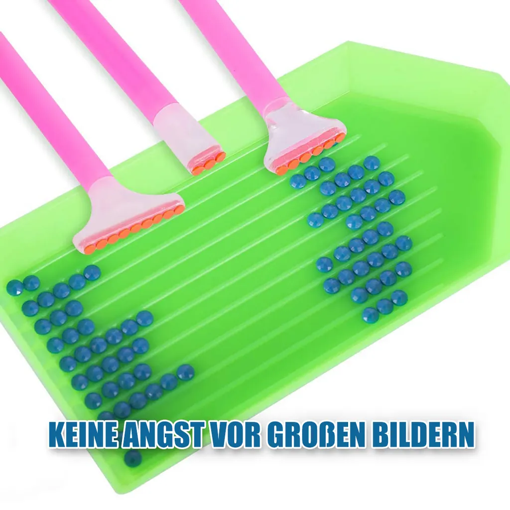 DIY Diamond Painting Werkzeug With Diamant Stickerei Box Diamant Malerei Zubehör, Komplett Kreuzstich Sets,44 Stücke - Image 2