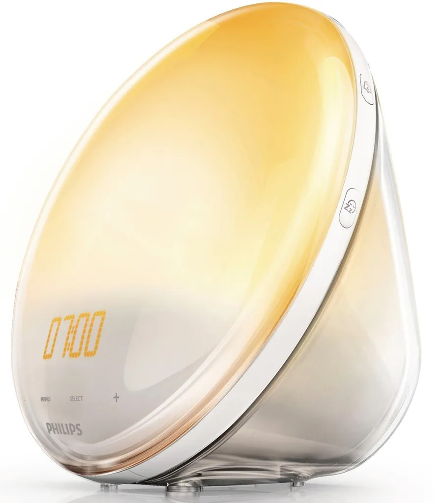 Philips HF3519/01 Wake-up Light (Sonnenaufgangfunktion, Digitales Fm Radio, Tageslichtwecker) Weiß - Image 18