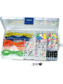 Clementoni Spielwaren Crazy Chic - Spruch-Armbänder Schmuck-Bastelsets Basteln & Kreativitätsspielzeug Freundschaftsarmbänder