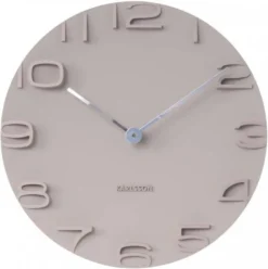 Karlsson Wanduhr On The Edge Grau