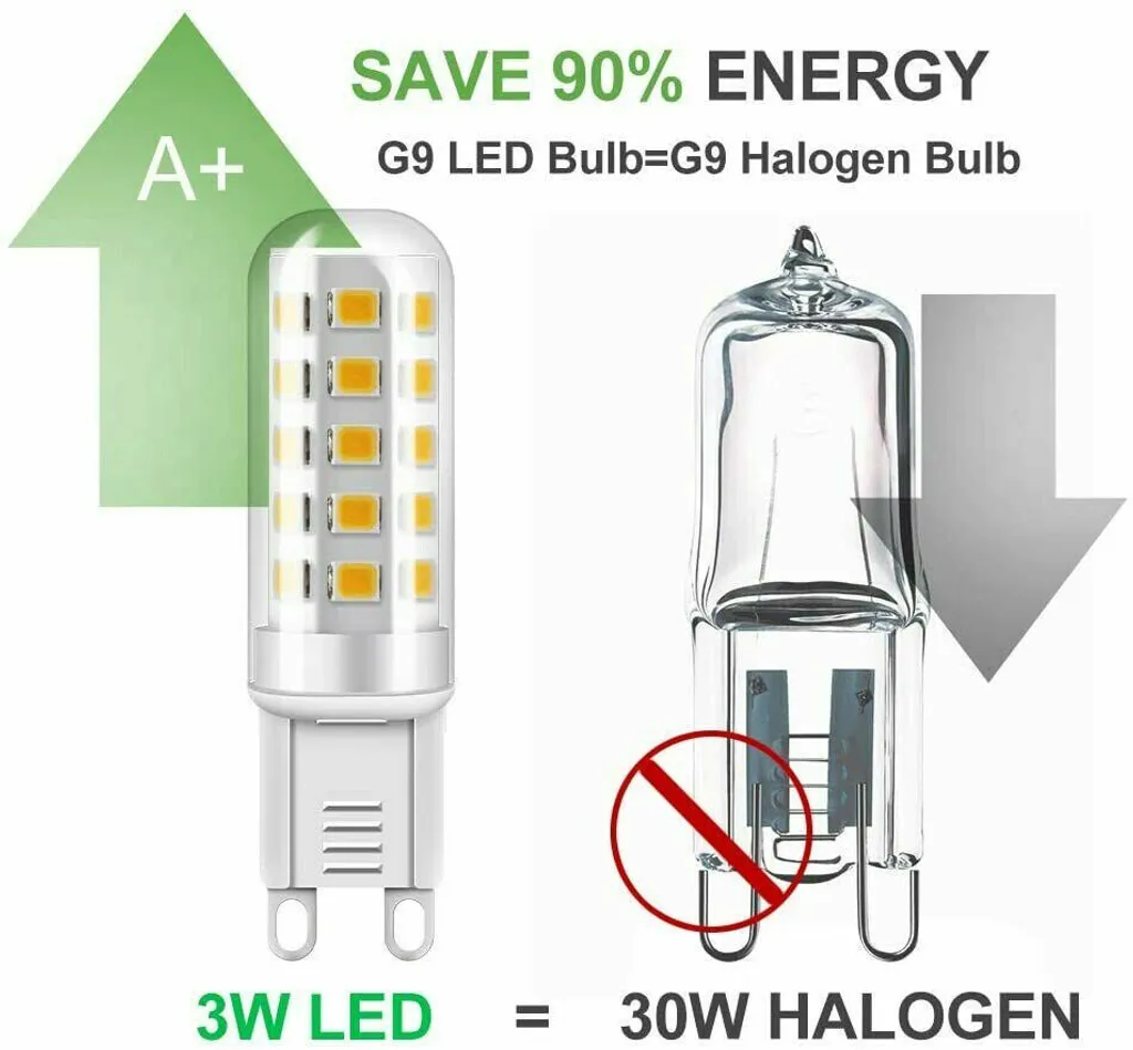10x G9 LED Warmweiss 3W 300L LED Lampe LED Mais Glühbirne Leuchtmittel Strahler - Image 2