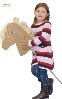 Bastelset Steckenpferd 5 Stück (ohne Stab)