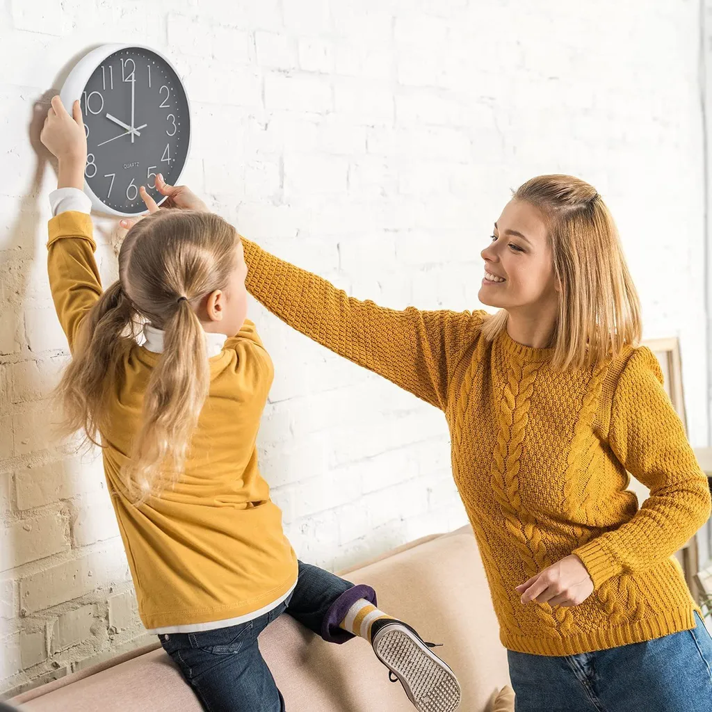 JOEJI’S KITCHEN Wanduhr »Joejis Schöne Wanduhr Ohne Tickgeräusche Wanduhr Groß Wanduhr Modern Wanduhr Vintage Wanduhr Stylische Küchenuhr Wand Uhr Küche - Image 5