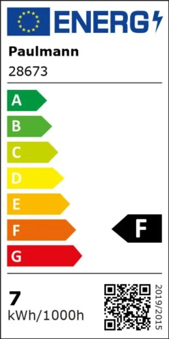 Paulmann LED G95 Kopfspiegel 600lm E27 2700K 6,5W 230V Silber Dim