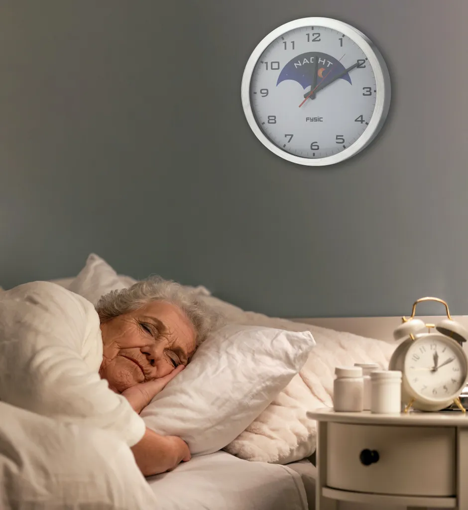 Fysic FK150 - Analoge Demenzuhr, Aluminium - Image 7