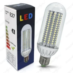 E27 LED Lampe Birne Leuchtmittel - Kaltweß 12w