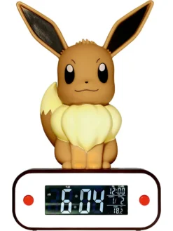 Bigben - Pokémon - Digitaler Radiowecker Evolie [Led-Lampe]