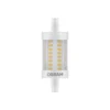 Osram LED Leuchtmittel 78mm Stab Star Line 8W = 75W R7s Klar 1055lm Warmweiß 2700K 300° BLI